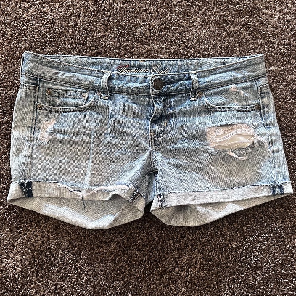 American Eagle Outfitters Women's Denim Shorts Size 10
